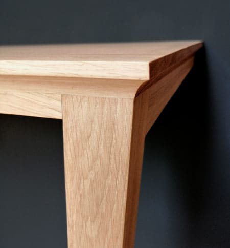 Bureau design contemporain  bois acier - La Manufacture Nouvelle
