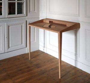 bureau,meuble secrétaire, en bois massif